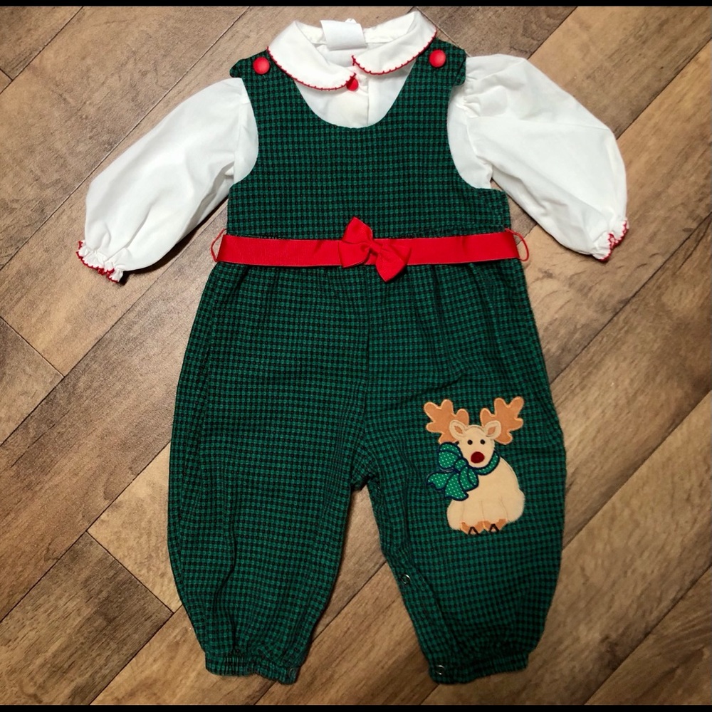 Allison Ann Christmas Romper